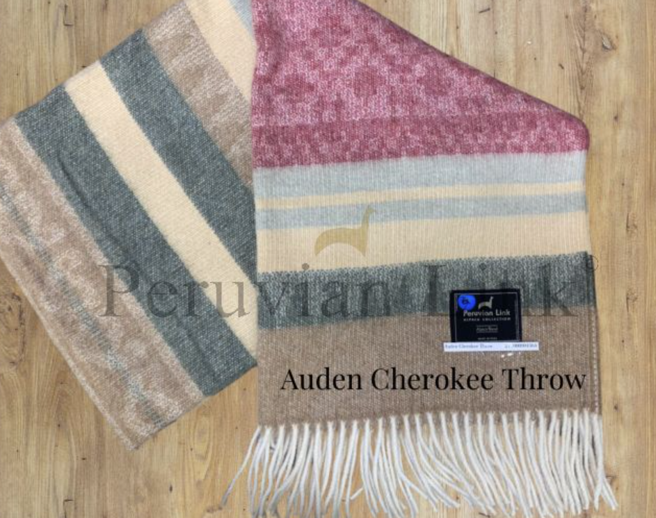Cherokee Alpaca & Wool Throw Cherokee Alpaca & Wool Throw